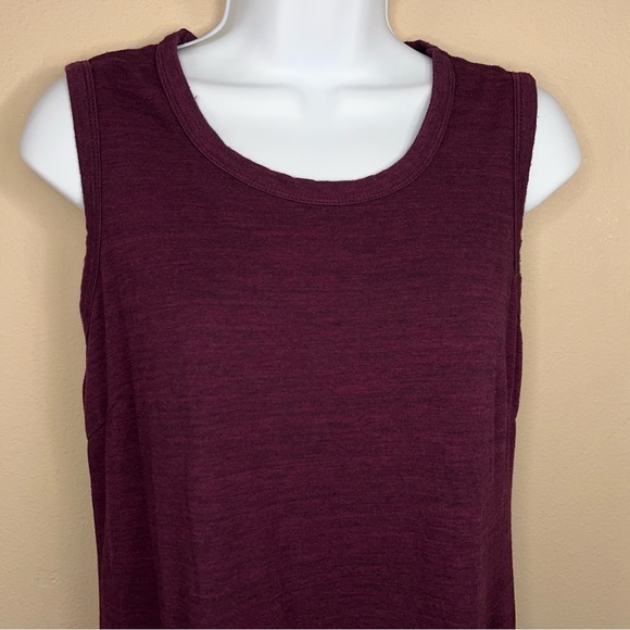 SMALL 32 DEGREES PURPLE JERSEY STRETCH DRESS SLEEVELESS CASUAL - Picture 4 of 11